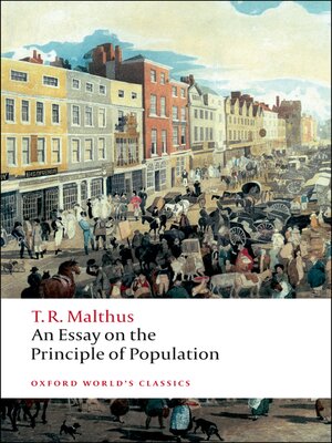 cover image of An Essay on the Principle of Population